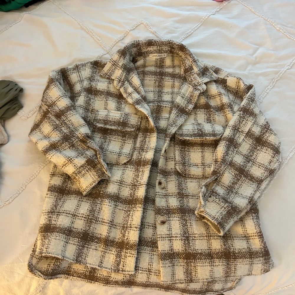 12th tribe flannel jacket